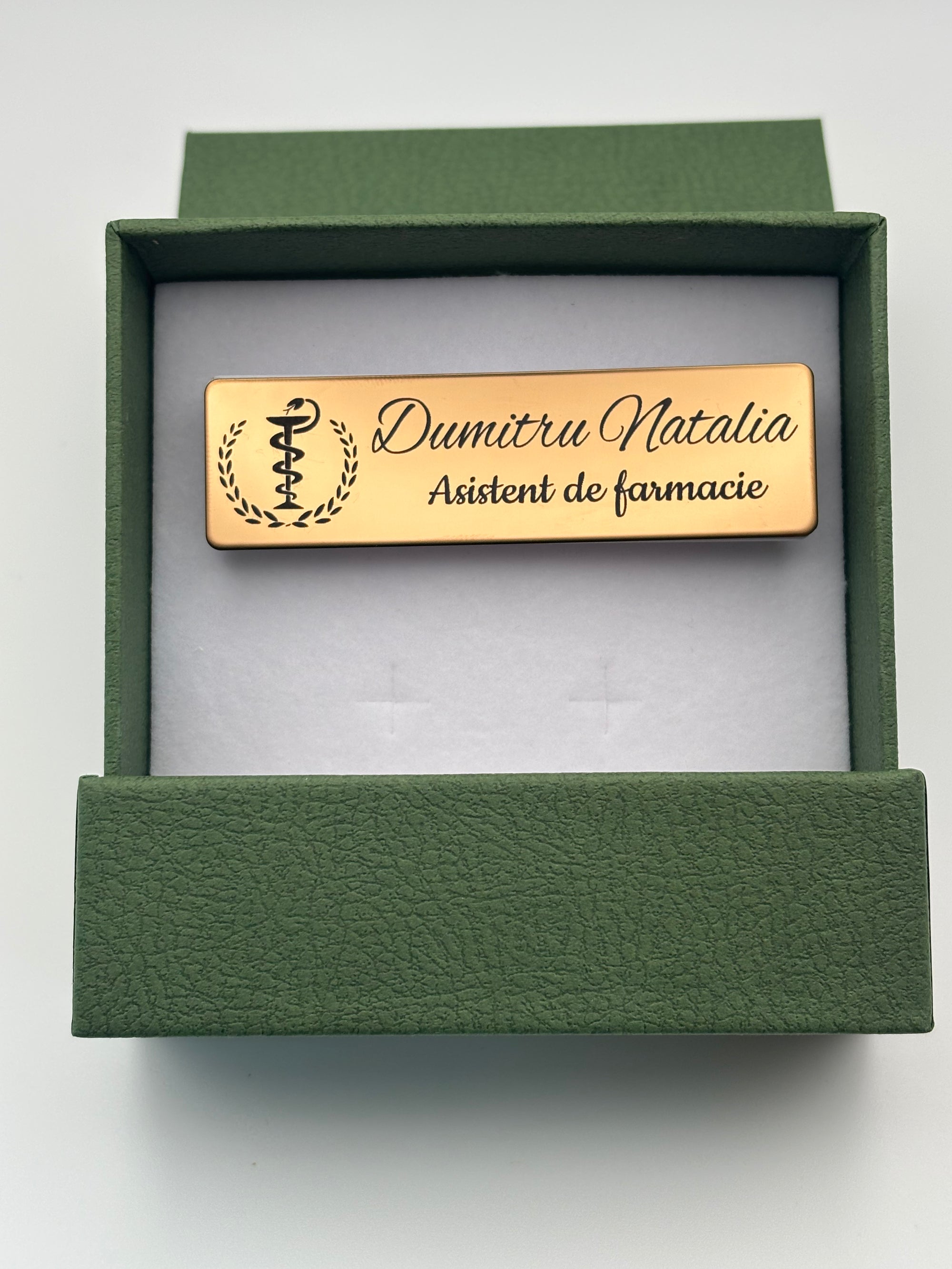 Ecuson Personalizat Premium - Farmacist
