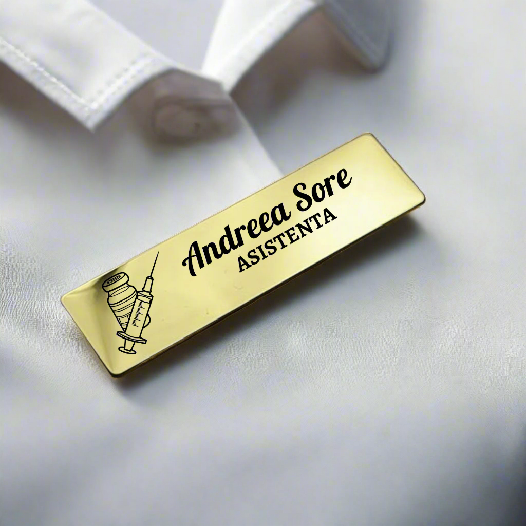 Ecuson Personalizat Premium - Asistentă Medicală