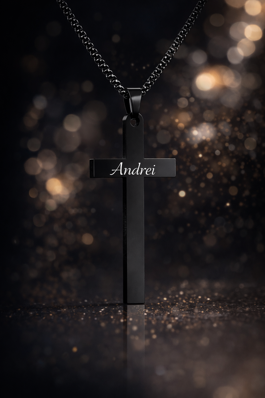 Colier Eternis - Cruciulita Gravata