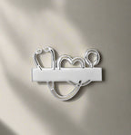 Ecuson Personalizat "Stetoscop" - Simbolul Dedicării Medicale