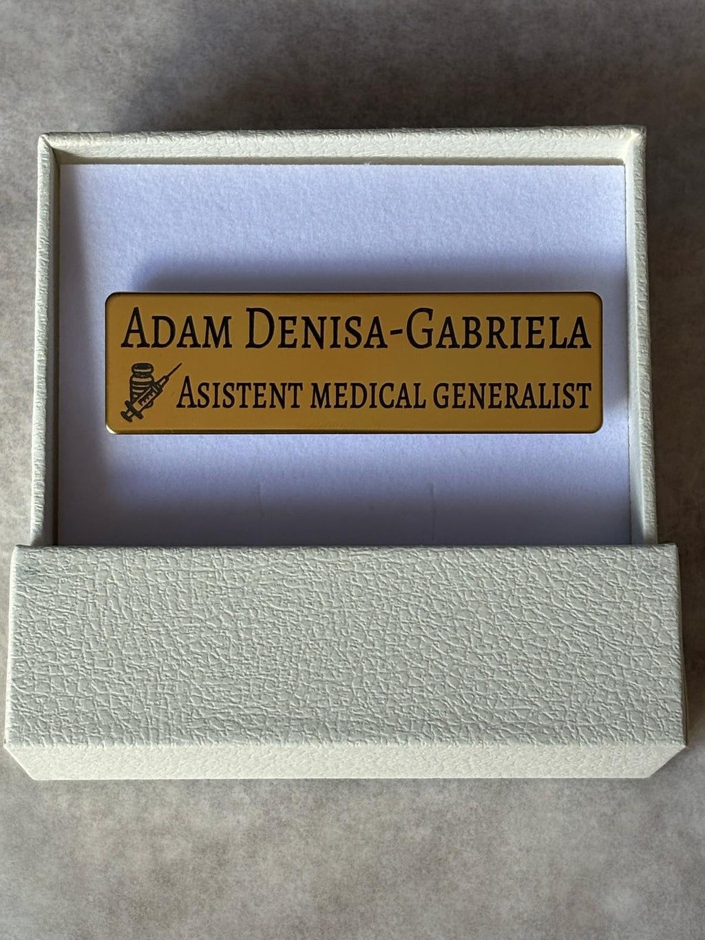 Ecuson Personalizat Premium - Asistentă Medicală