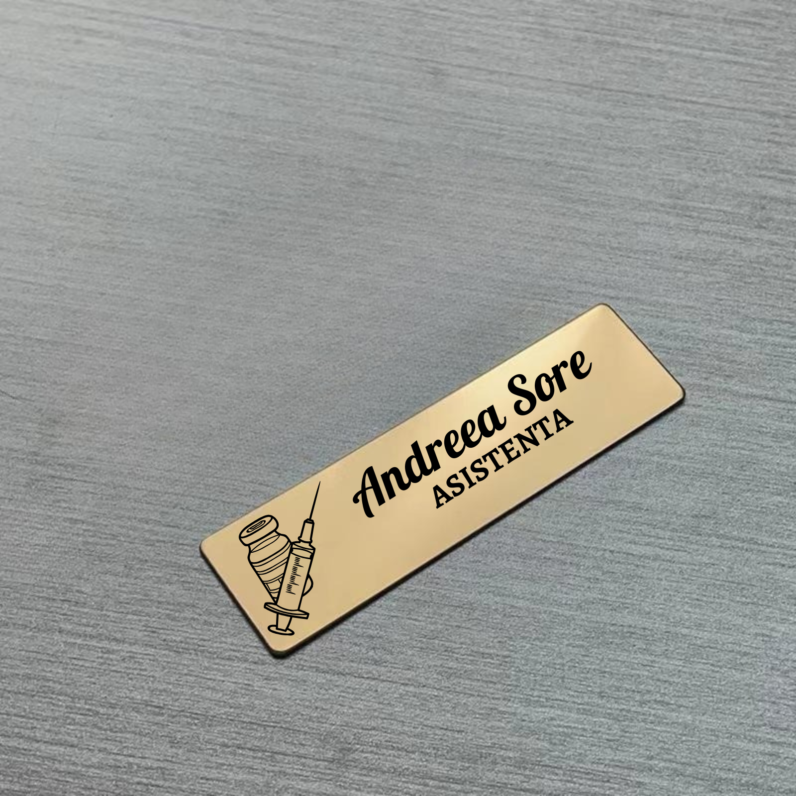 Ecuson Personalizat Premium - Asistentă Medicală