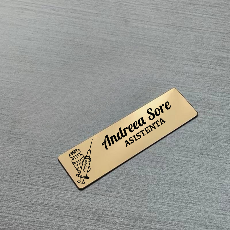 Ecuson Personalizat Premium - Asistentă Medicală
