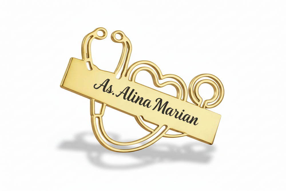 Ecuson "Stetoscop" - Simbolul Dedicării Medicale