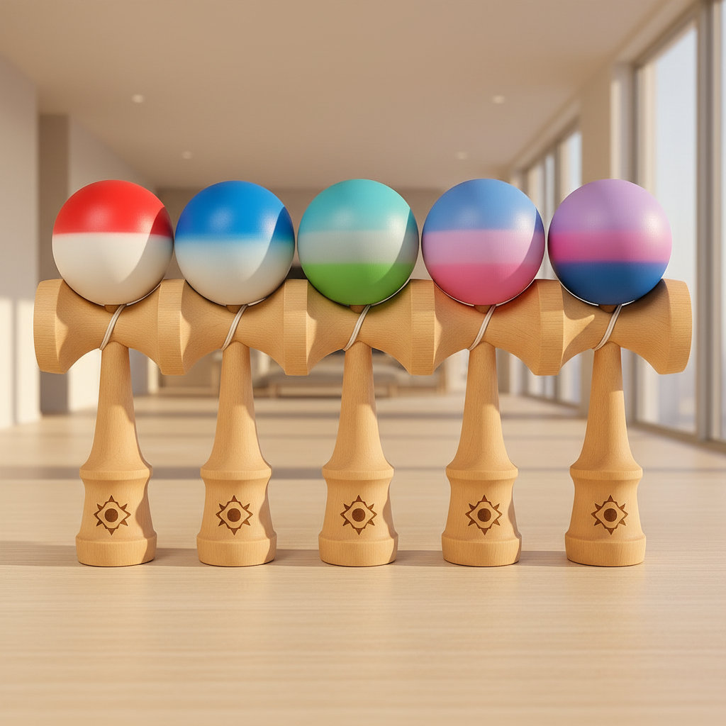 Kendama personalizată 18.5 cm - Minge cu GRIP