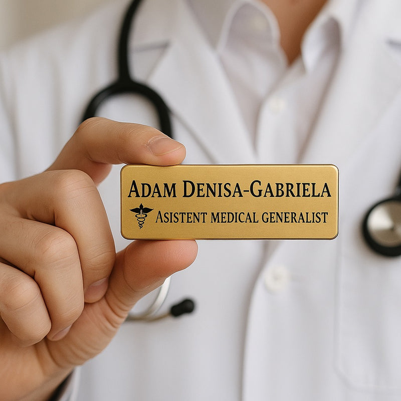Ecuson Personalizat Premium - Asistentă Medicală